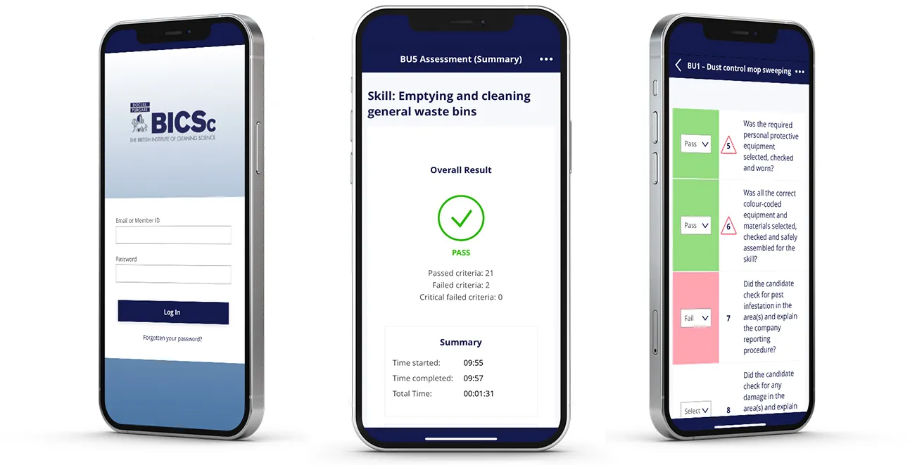 BICSc Cleaning Audit Mobile and Tablet App BICSc Cleaning Audit Mobile and Tablet App