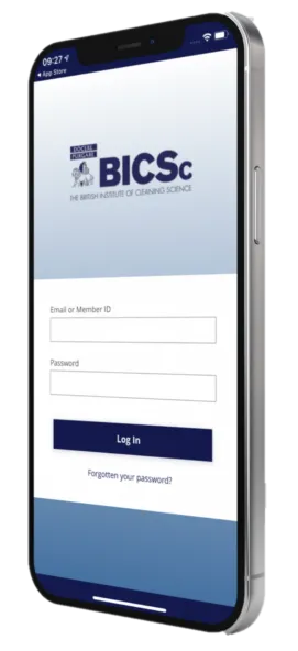 BICSc sign in screen BICSc sign in screen