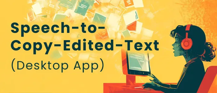 Free AI Speech-to-Text Windows App: Quick Whisper. Open Source Desktop App Driven by OpenAI Whisper (Automatically Copy Edits) Free AI Speech-to-Text Windows App: Quick Whisper. Open Source Desktop App Driven by OpenAI Whisper (Automatically Copy Edits)