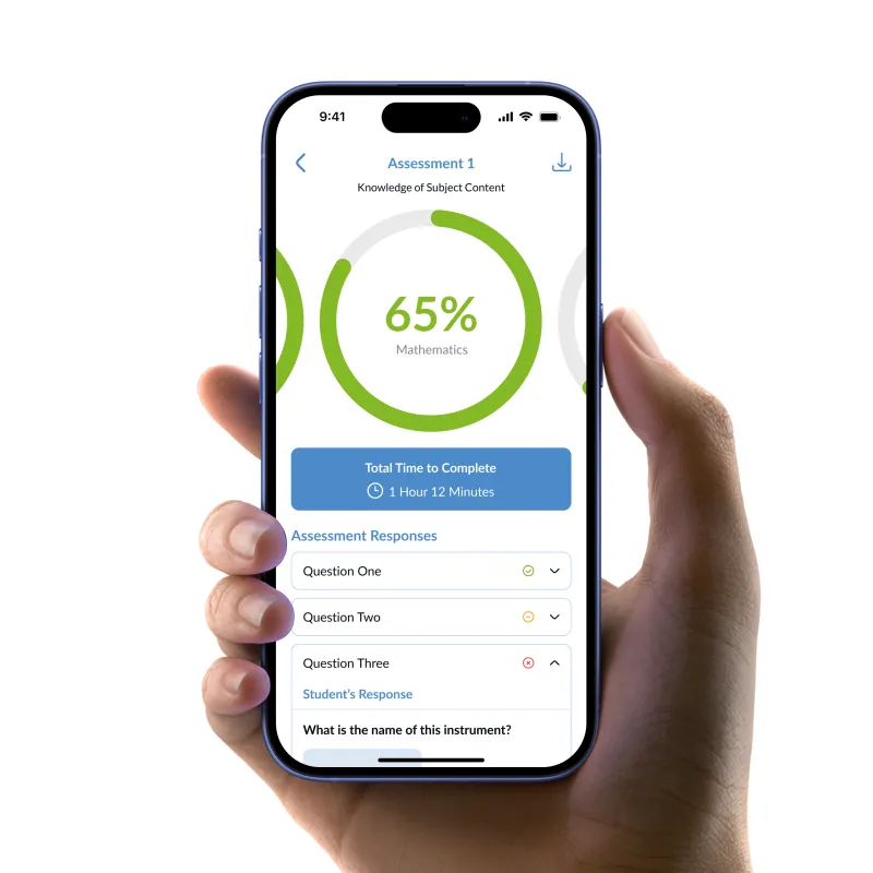 A hand holding an iPhone with a clean UI dashboard A hand holding an iPhone with a clean UI dashboard