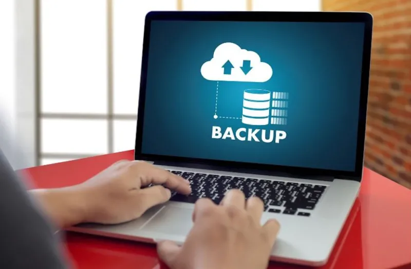 laptop-with-backup-written-on-display-screen laptop-with-backup-written-on-display-screen