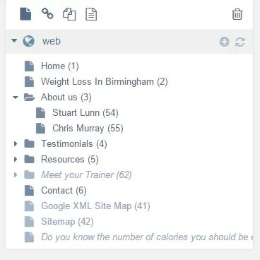 Body Transformation - Personal Trainer Website Design Body Transformation - Personal Trainer Website Design