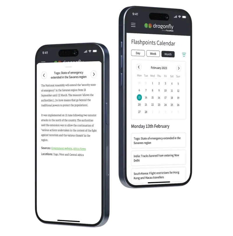 Flashpoints Calendar Dragonfly SIAS App Flashpoints Calendar Dragonfly SIAS App