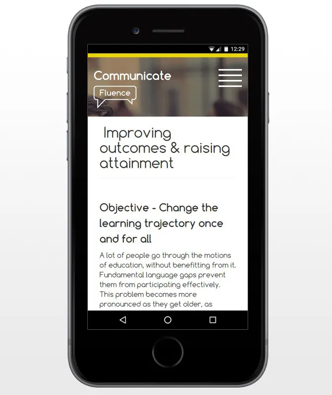 fluence responsive website example fluence responsive website example