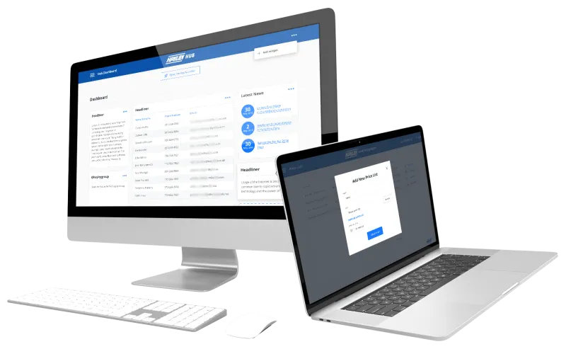 Hayley Hub Dashboard & Price list import on Pricing Engine Hayley Hub Dashboard & Price list import on Pricing Engine