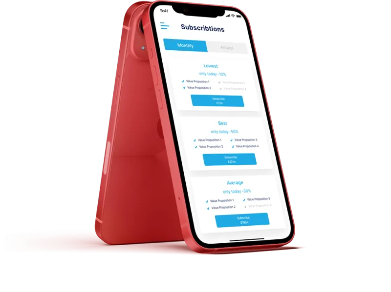 Centralised server-side data with in-app views and controls Centralised server-side data with in-app views and controls