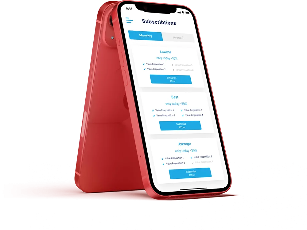 Centralised server-side data with in-app views and controls Centralised server-side data with in-app views and controls