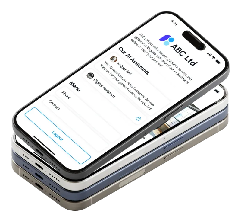 App Index Page with multiple AI assistant options App Index Page with multiple AI assistant options