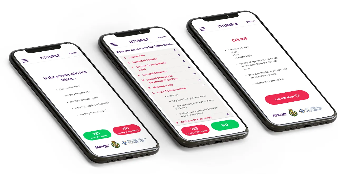 iStumble Care Sector App iStumble Care Sector App