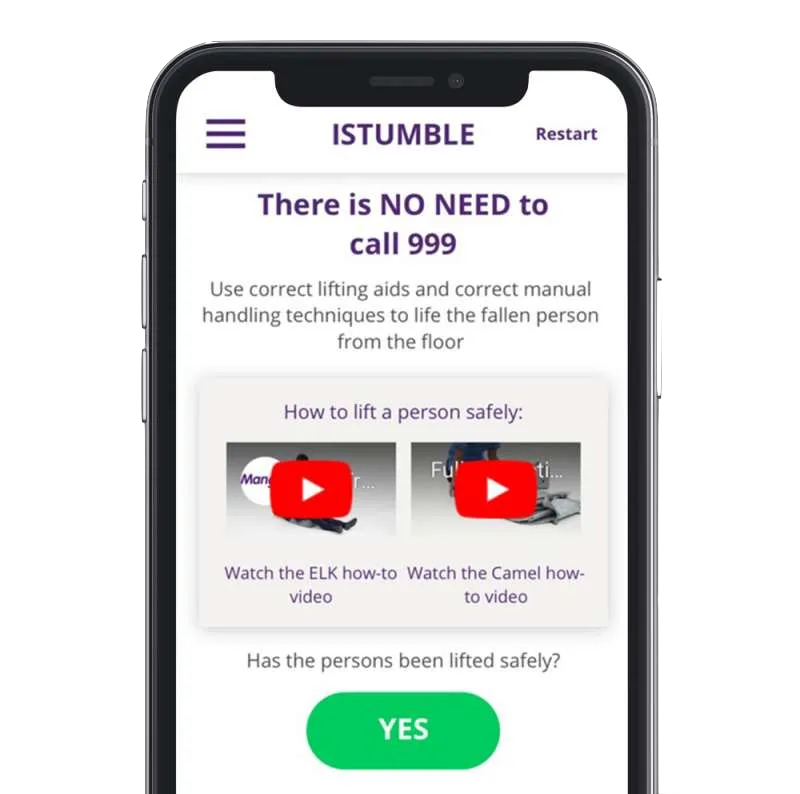 screenshot of app video playback functionality, including outbound links screenshot of app video playback functionality, including outbound links