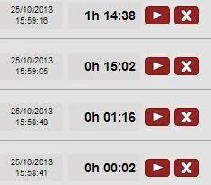 itemised time recording entries itemised time recording entries