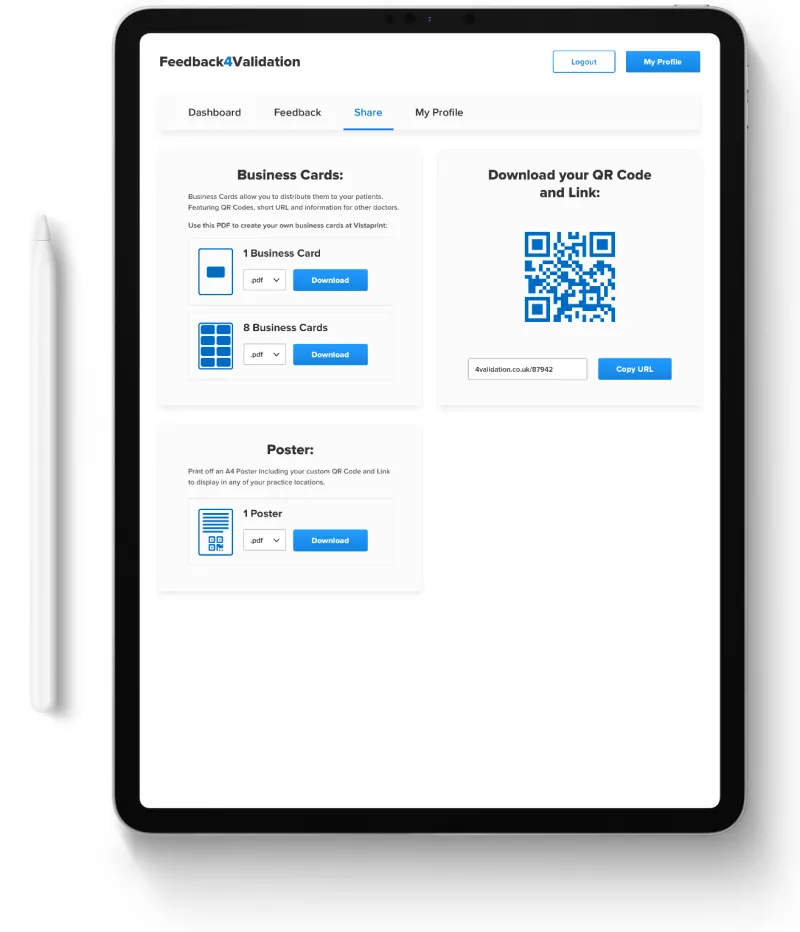 QA codes and links QA codes and links