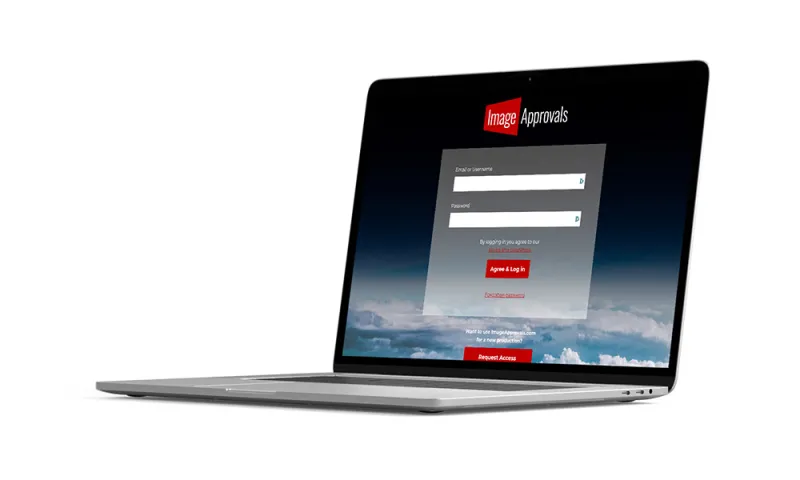 Online portal example image on a Mac laptop Online portal example image on a Mac laptop