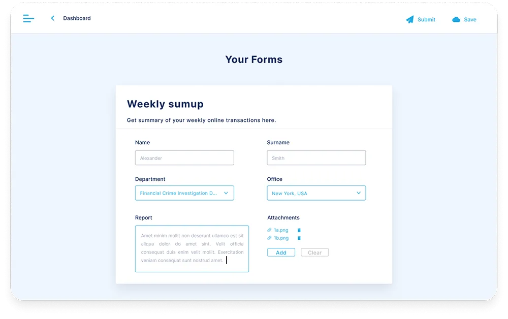 Forms