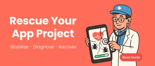 Rescue a Failing App Project: Stabilise in 72 Hours (Step-by-Step Guide)