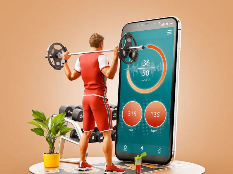 weightlifter-in-front-of-screen