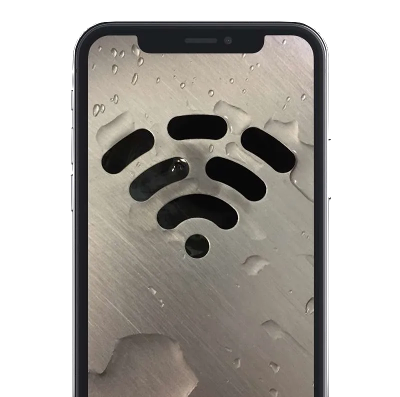 wifi logo on a phone screen, symbol of signal on a phone wifi logo on a phone screen, symbol of signal on a phone