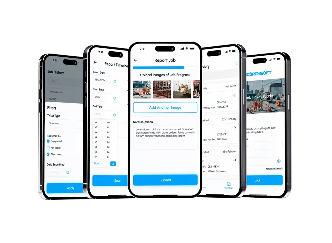 Work Ticket App (Ticket Buddy)