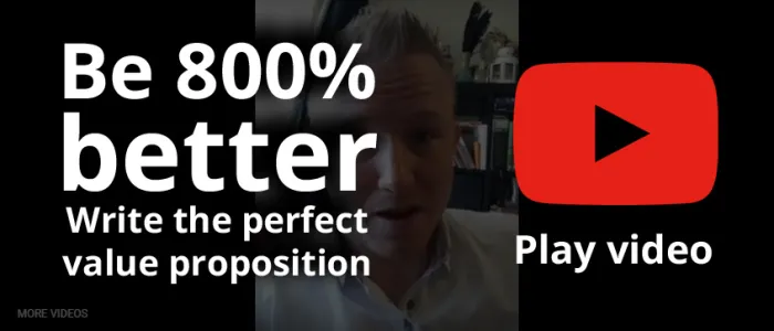 Why you need a value proposition, and how to write a great one [practical video]