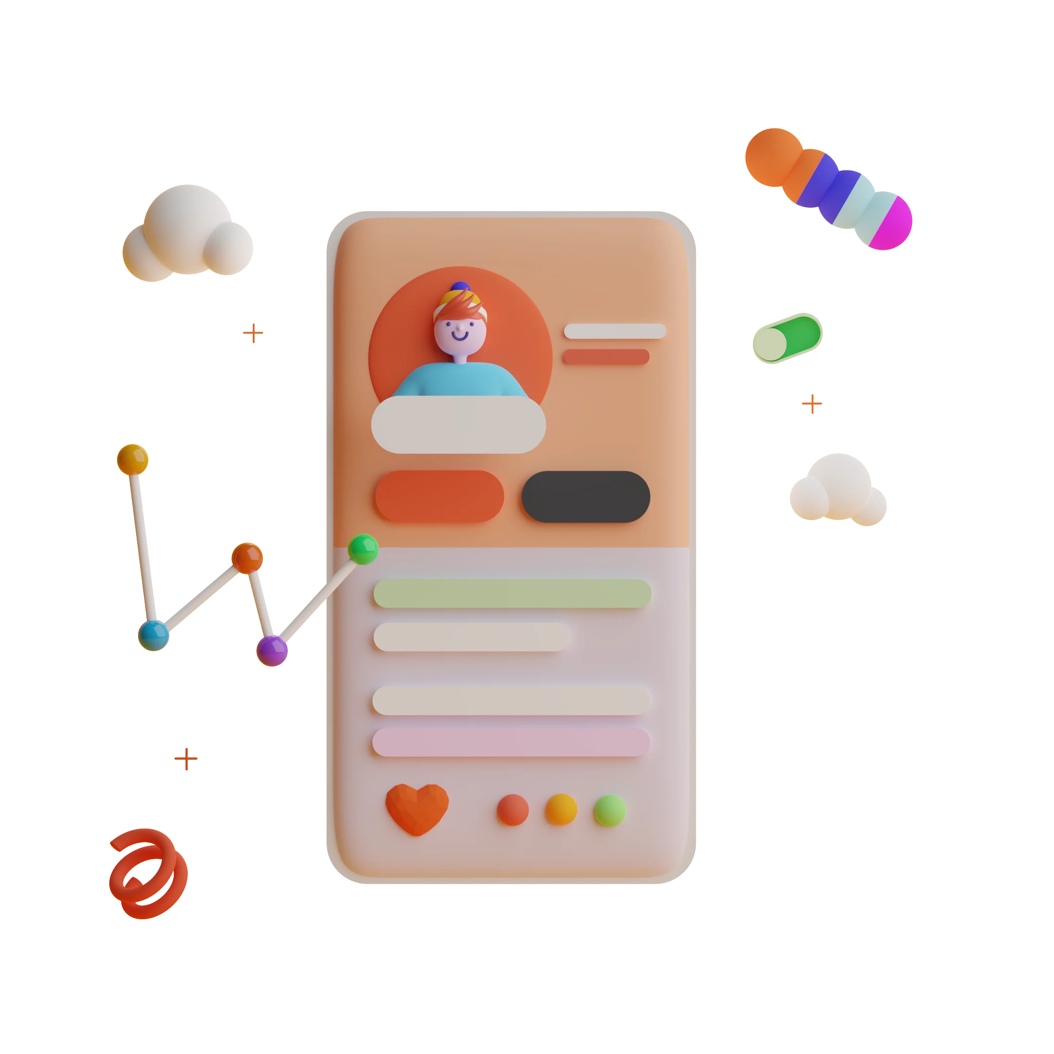 Mobile application interface