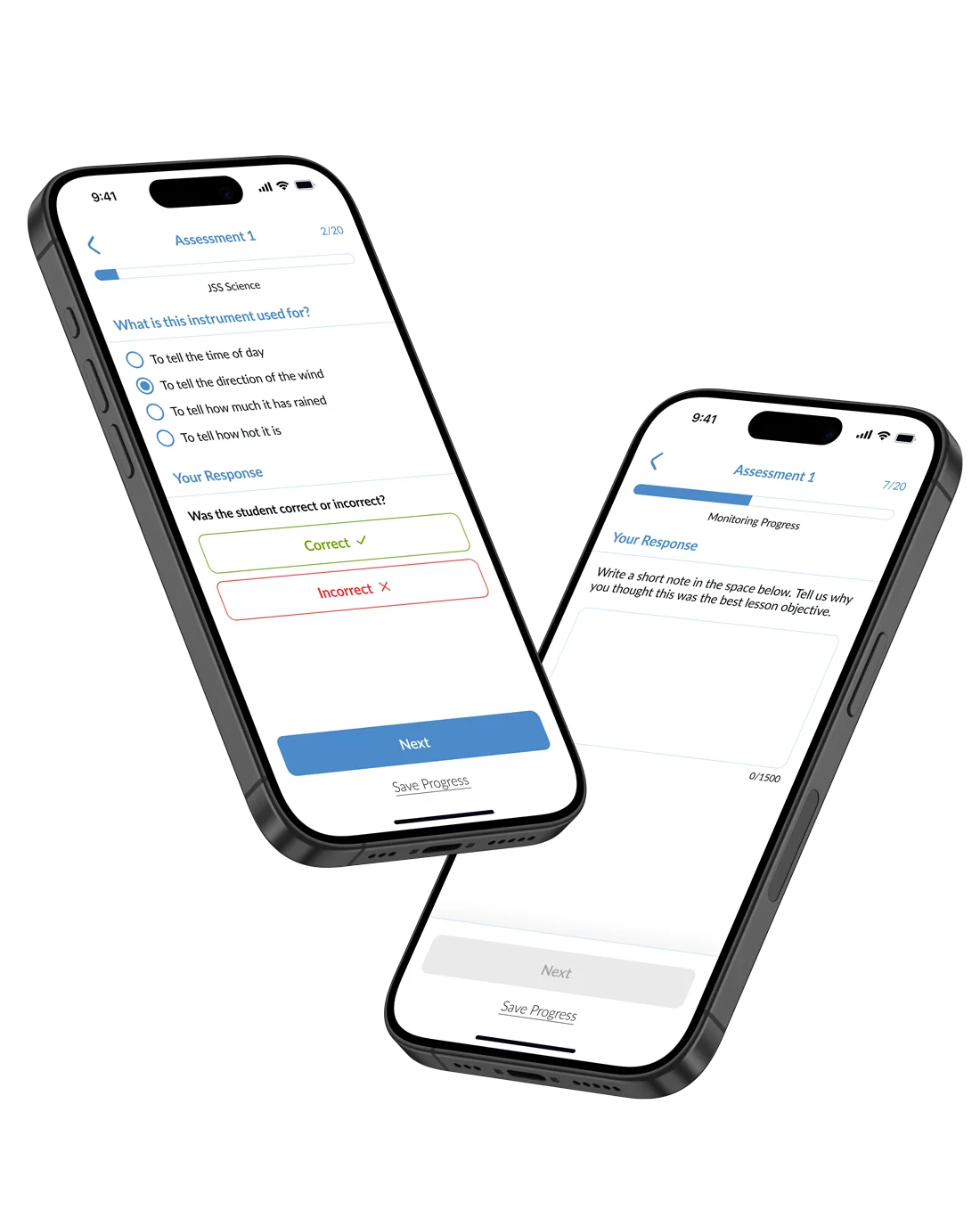 AI-Enhanced Teacher Assessments with Offline Access project screenshot