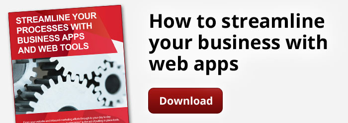 Streamline your business with web apps eguide download - tablet image