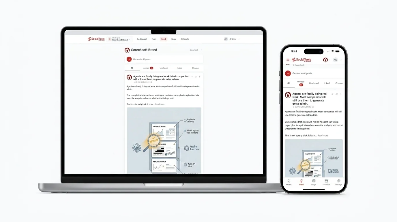 Product showcase