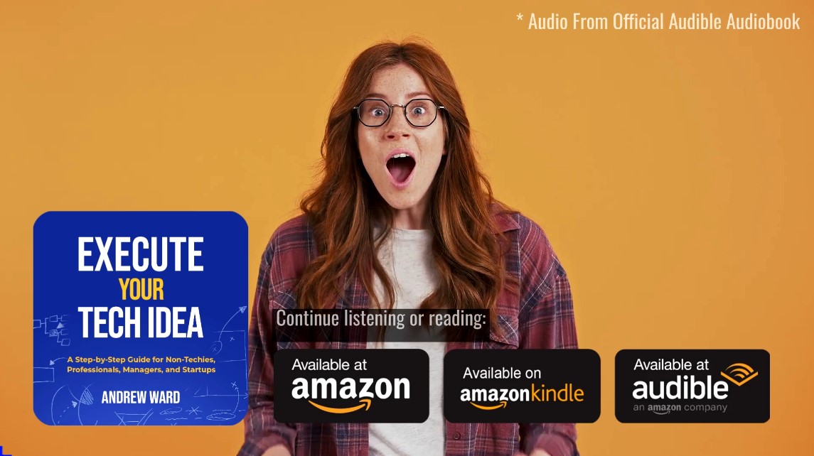 screenshot of audible video ad
